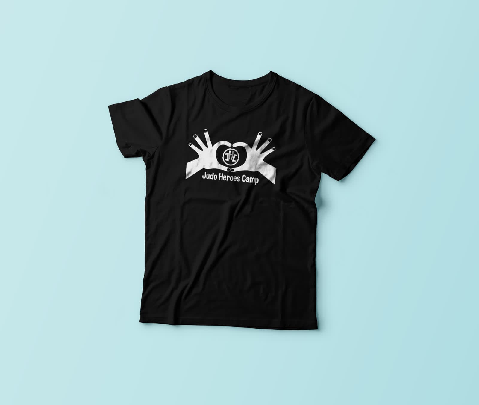 Mockup trička Judo Heroes 2018