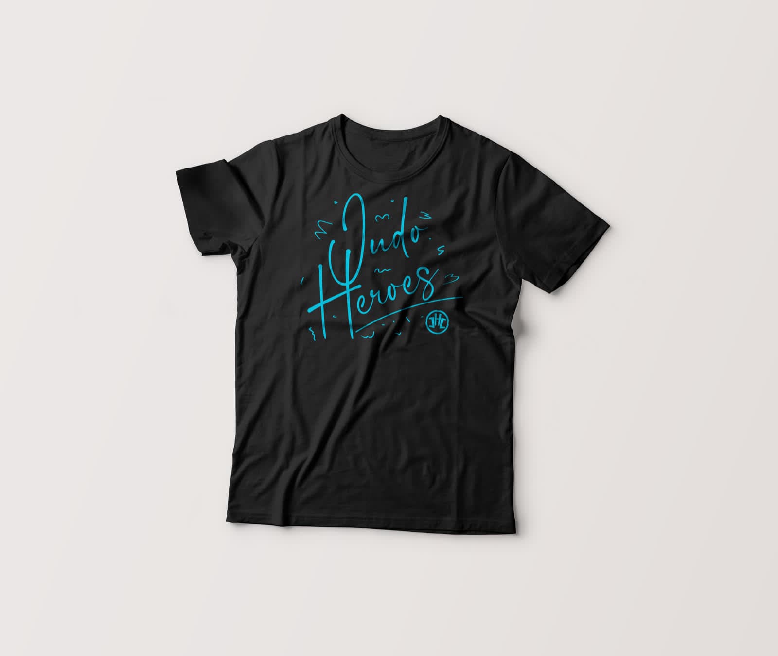 Mockup trička Judo Heroes 2022