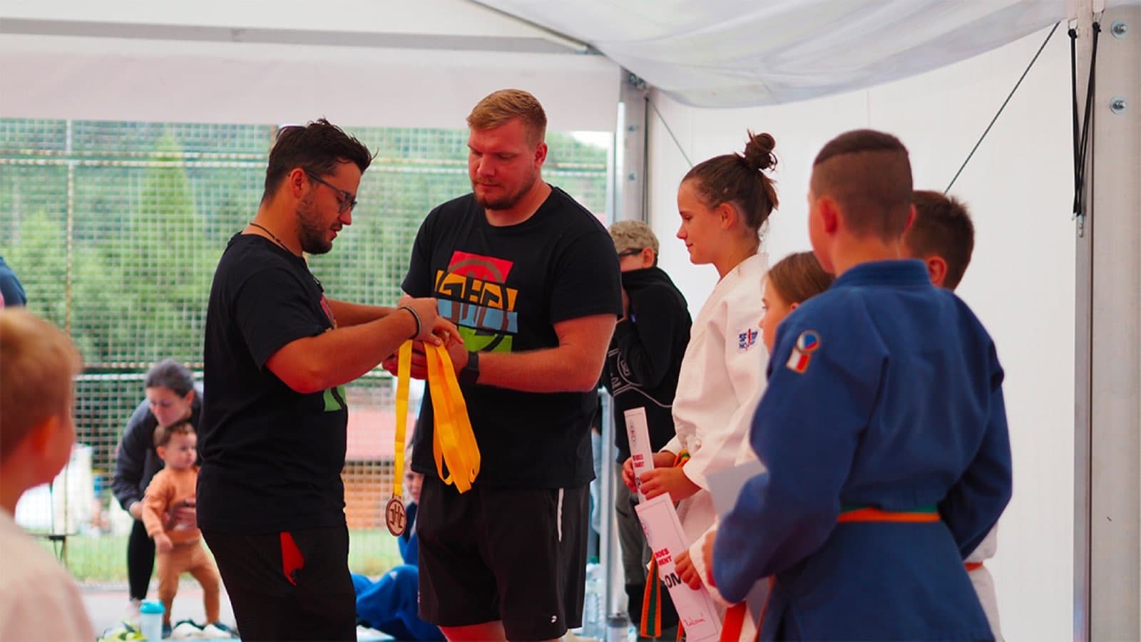 Fotografie z Judo Heroes Campu 2025