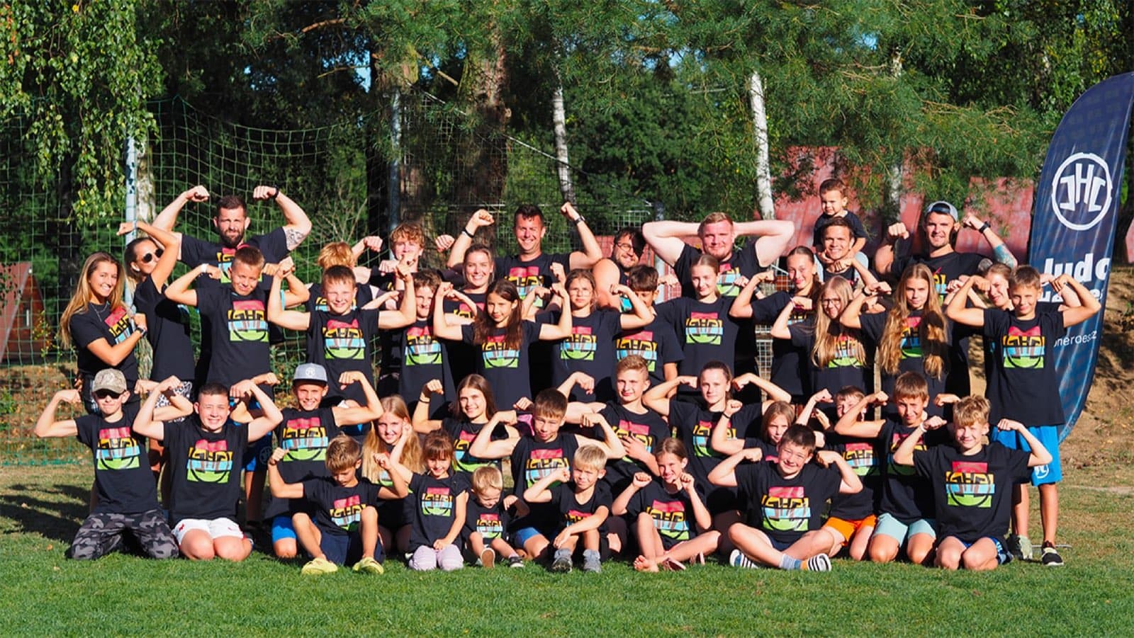 Moment z campového dne Judo Heroes