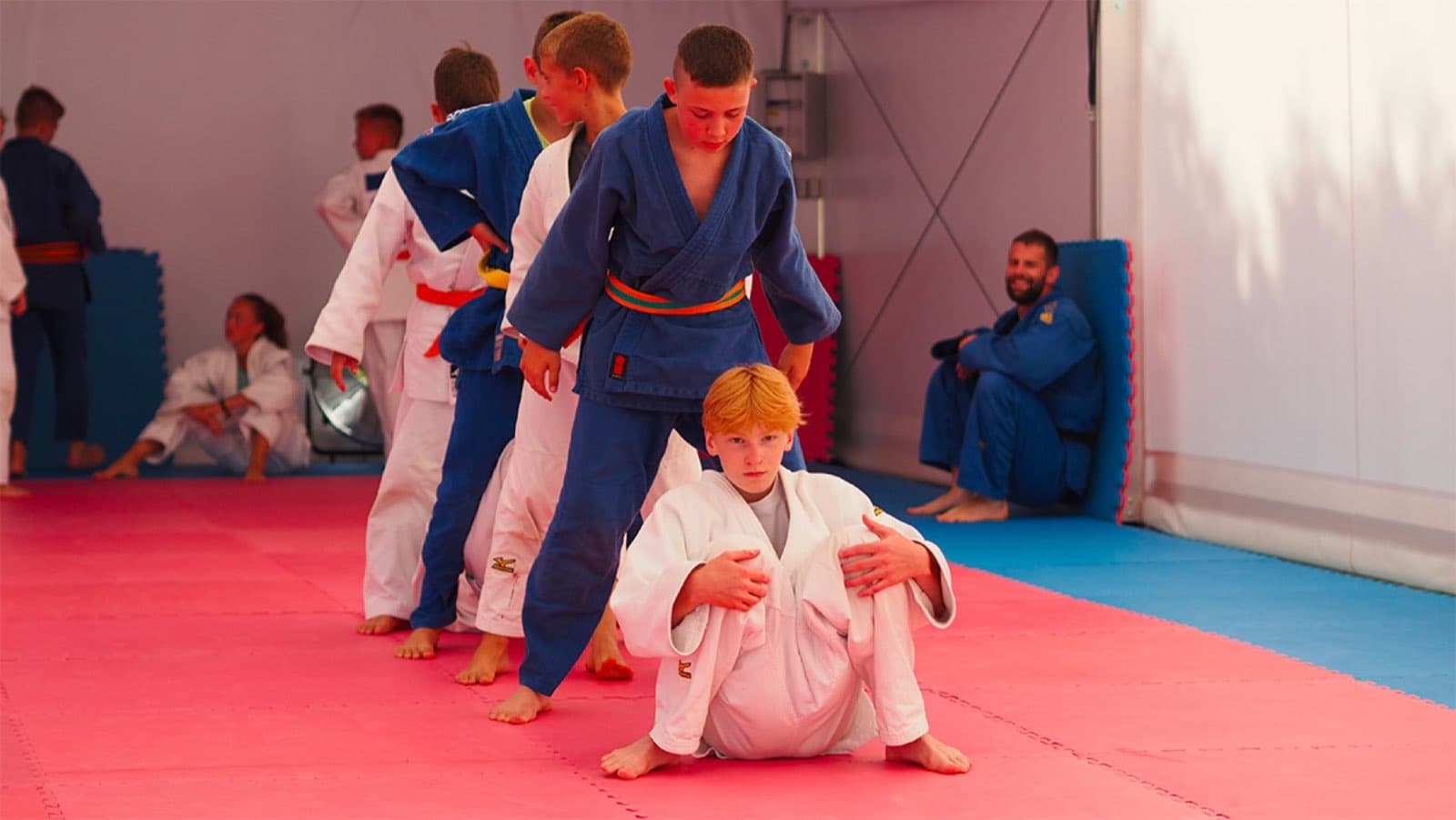 Fotografie z Judo Heroes Campu