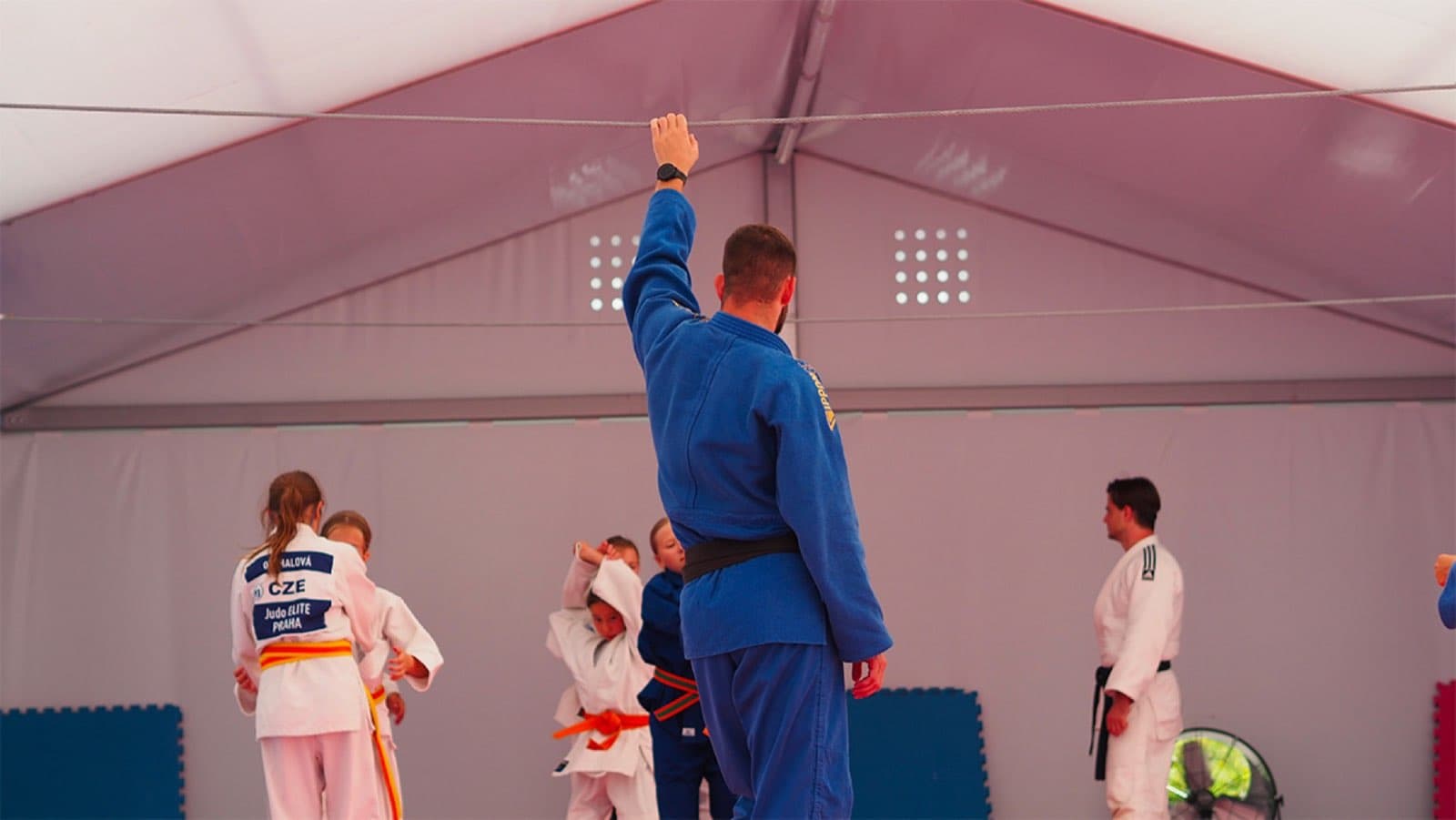 Fotografie z Judo Heroes Campu