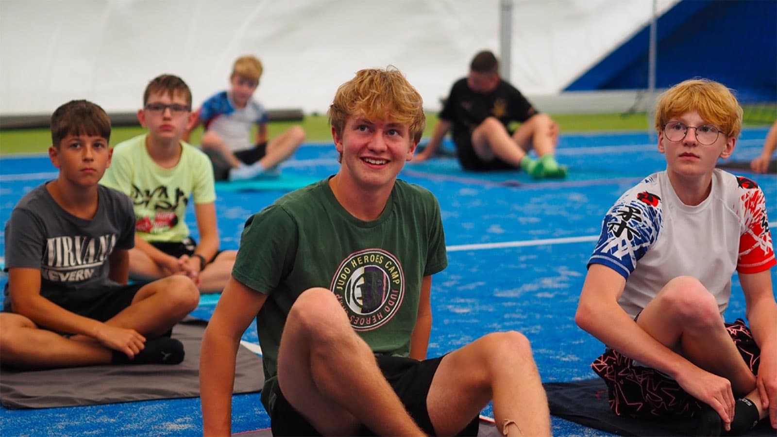 Letní moment z Judo Heroes Campu